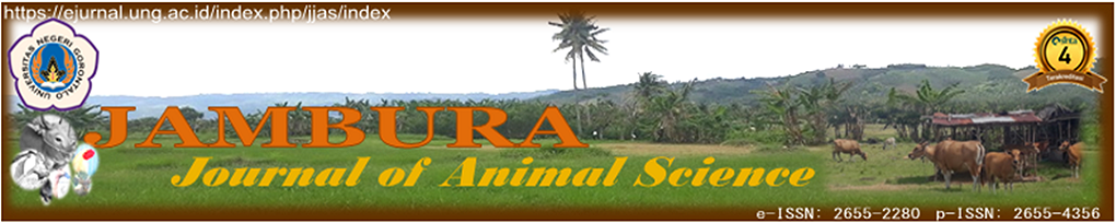 Jambura Journal of Animal Science